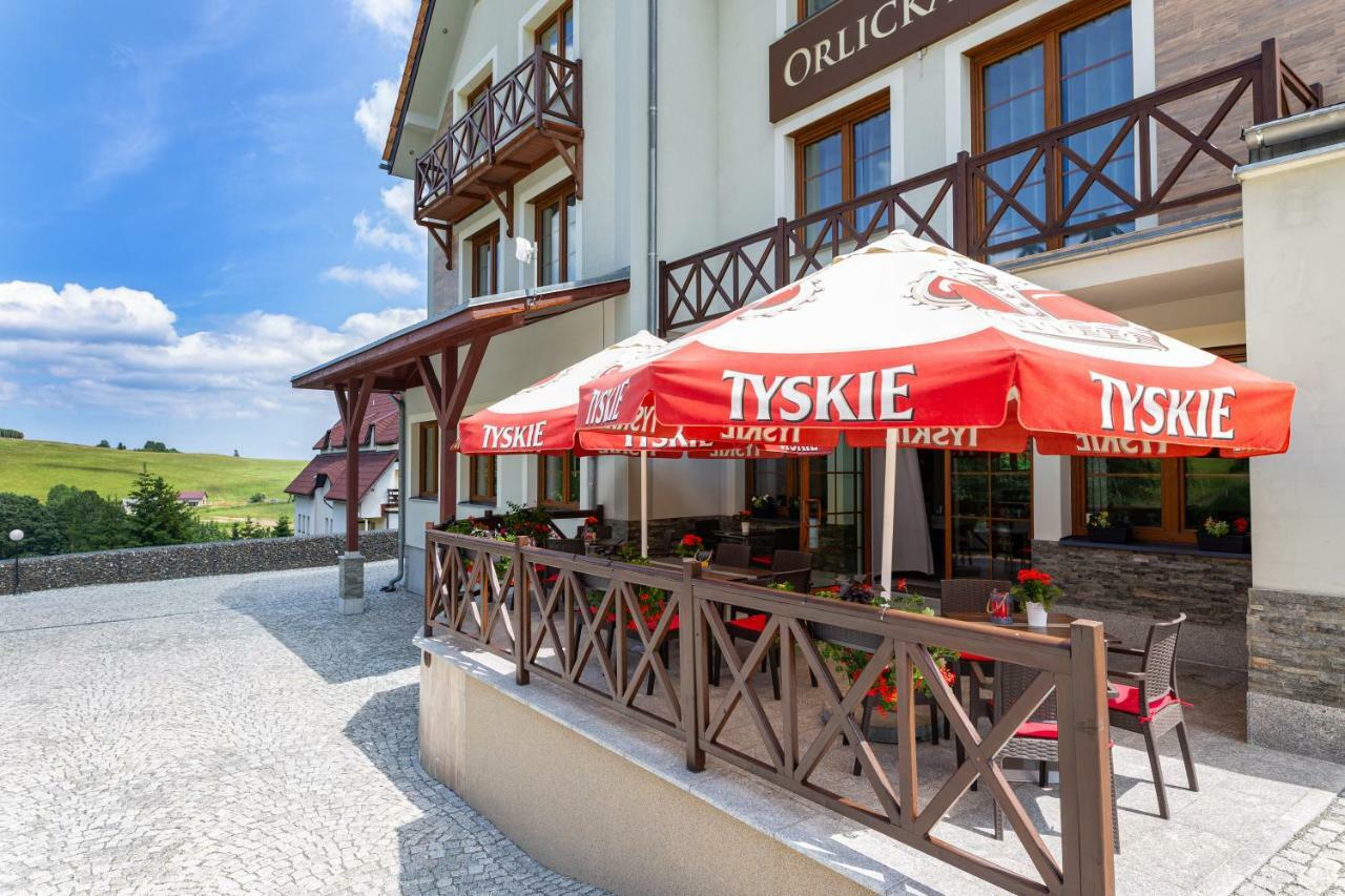 Orlicka Skala Panzió Zieleniec  Kültér fotó